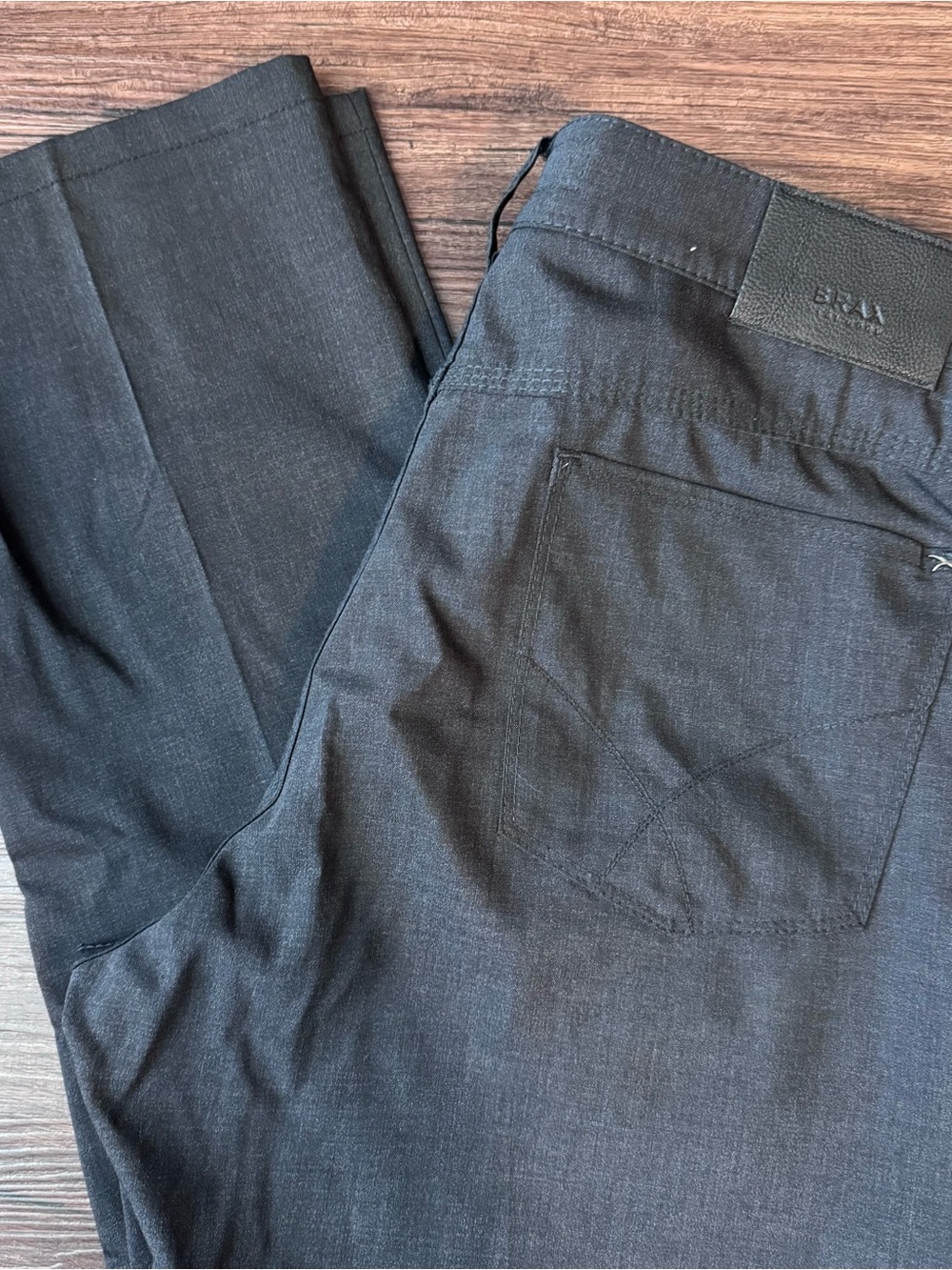 Brax Pants Cooper Fancy Regular Feel Good Black Stretch Designer Casual 34x30
